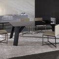 contemporary table / wood / glass / solid - CLARK by Rodolfo Dordoni
