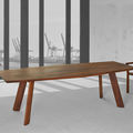 contemporary table / wood / solid - RHOMBI