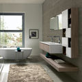 contemporary washbasin cabinet / kit - TULLE.04