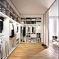 corner walk-in wardrobe - FLEXX