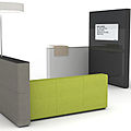 desktop room divider - PARCS WALLS & FENCES by PearsonLloyd