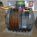 domestic wastewater treatment plant - KLARO E PROFESSIONAL