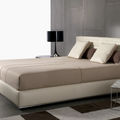 double bed / contemporary / by Rodolfo Dordoni / upholstered - HAMILTON