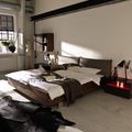 double bed / contemporary / wood - NO.14