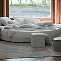 double bed / round / contemporary - GLAMOUR by Ennio Arosio & Ivano Redaelli