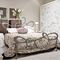 double bed / traditional / forged iron - SWING