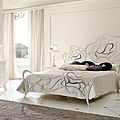 double bed / traditional / forged iron - MARY ROSE