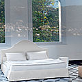 double bed / traditional / upholstered - QUEENS