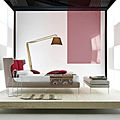 double bed / traditional / upholstered / leather - ALICE by Luca Scacchetti
