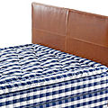 double beds headboard / contemporary / leather / upholstered - ANNIVERSIA