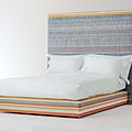 double beds headboard / contemporary / upholstered - OVERSIZE BESPOKE