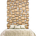double beds headboard / original design - 20-0503
