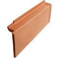 edge roof tile / terracotta - LÓGICA ONDA
