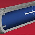 electrical hot water cylinder / with backup resistances - WZ TERMO HIT