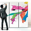 electrical mobile shelving / desktop / archive - MULTIFUNCTIONAL OFFICE STORAGE UNIT