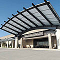 entrance canopy / glass - DAYLIGHTING – WHITE