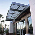 entrance canopy / glass - DAYLIGHTING – CLEAR