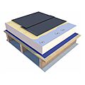 EPDM waterproofing membrane / rubber / for roof - FIRESTONE RUBBERGARD