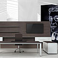 executive writing desk / contemporary - AL by Kai Stania