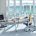 executive writing desk / contemporary - HEXAGON by Hartmann, Blume & Haworth Design Studio