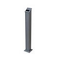 exterior ashtray / for public spaces - ECN2 - ANTHRACITE