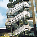 exterior staircases canopy / steel - ST PAUL STREET/WORSHIP STREET