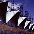 fiberglass textile membrane / plaster / PTFE / for tensile structures - SOLUS® : 1200 SB