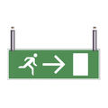 fire safety signage - DROP ROD FE
