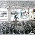 float glass panel / etched / pattern / table - SPECIALITY