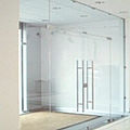 float glass panel / progressive / ground / pattern - RIO-LUX
