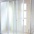 float glass panel / progressive / ground / pattern - RIO-GLITTER