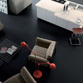 floor tile / porcelain stoneware / plain - JUST GREAT : SUPER BLACK