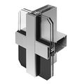 glass curtain wall / aluminum - 1630 SS IR