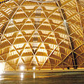 glulam wood framework - WAREHOUSE