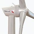 horizontal axis wind turbine / three-bladed / onshore - L82-2.0 MW