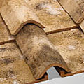 imbrex roof tile / terracotta - MALVASIA