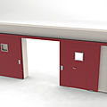 industrial door / sliding / fire rated - ORPHEUS 2-FLG