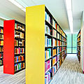 library shelving - HYBRIA