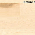 maple wood floor / wood / solid / FSC-certified - NATURE BRUT