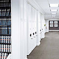 mechanical mobile shelving / desktop / archive - LEKTRIEVER