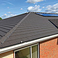 mechanical roof tile / concrete - EDGEMERE