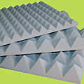 melamine resine sound absorption panel - ISOTEK STOP