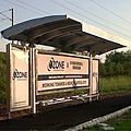glass bus shelter / metal - ERANDIO
