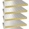 metal facing sandwich panel / insulating polyurethane PUR core - PROMISOL 1003