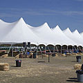 metal frame supported tensile structure / for events - INSIGNIA™ HIGH PEAK