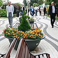 metal planter / for public spaces - ESFÉRICA : UM1100