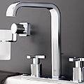 mixer for washbasins double-handle mixer tap / 3-hole - ALLURE: 20143 000