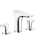 mixer for washbasins double-handle mixer tap / 3-hole - PURAVIDA 100