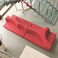 modular sofa / contemporary / for public buildings - BAIA by Jacob Pringiers