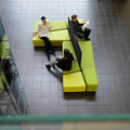 modular upholstered bench / for public buildings - DIAGONAL by Design Studio